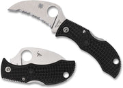 Spyderco Manbug Lockback Hawkbill (Black) (1.88" Satin) [MBKHBS] - Image 3