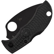 Spyderco Manbug Wharncliffe Lockback (Black) (1.88" Black) [MBKWPBK] - Image 2