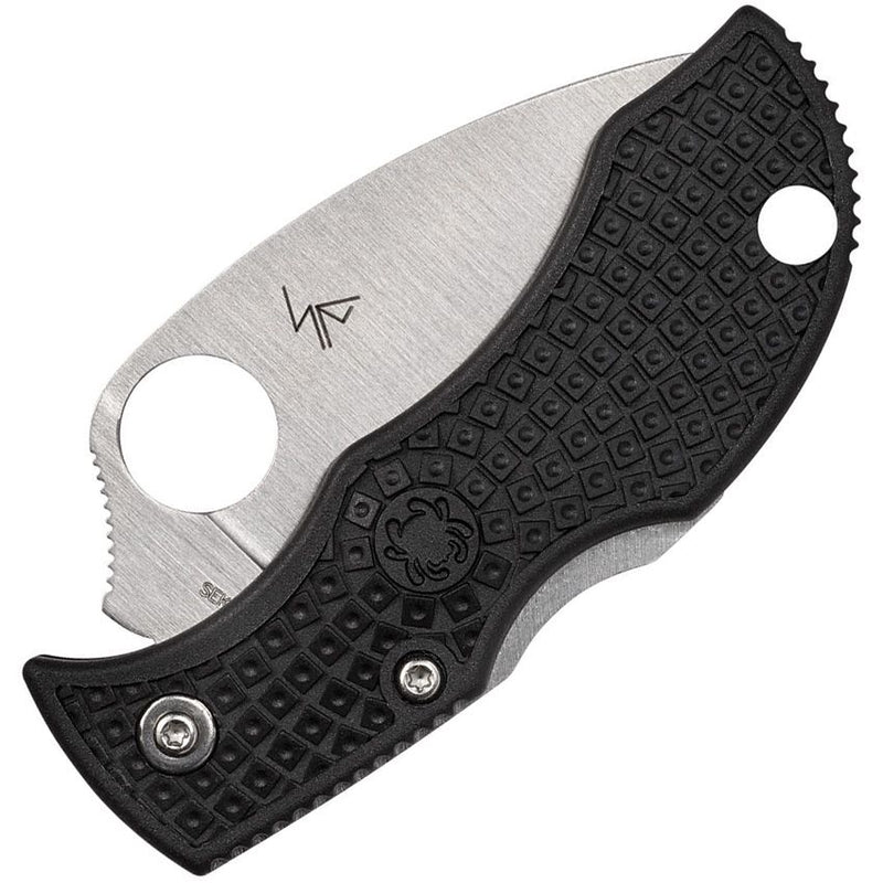 Spyderco Manbug Lockback (Black) (1.88" Satin) [MBKWP] - Image 2