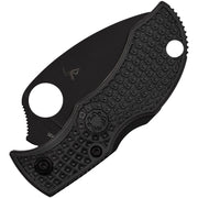 Spyderco Manbug Lockback Wharncliffe (Black) (1.9" Black) [MBKWSBK] - Image 2