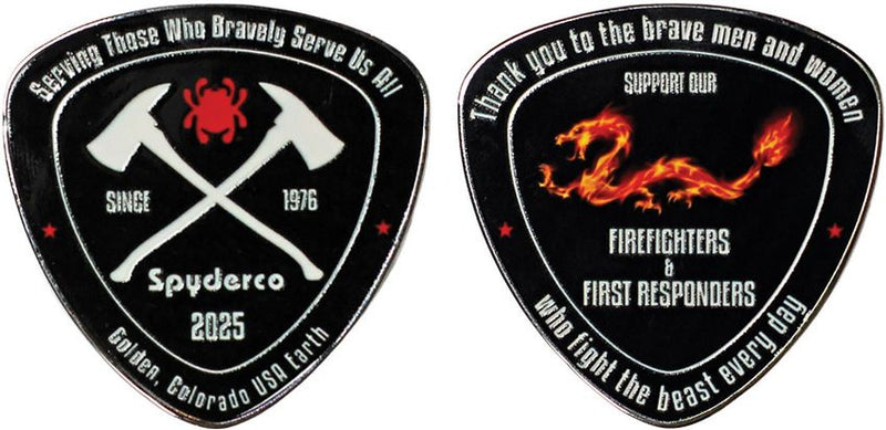 Spyderco Fire Dragon Coin 2025 [COINFD2025]