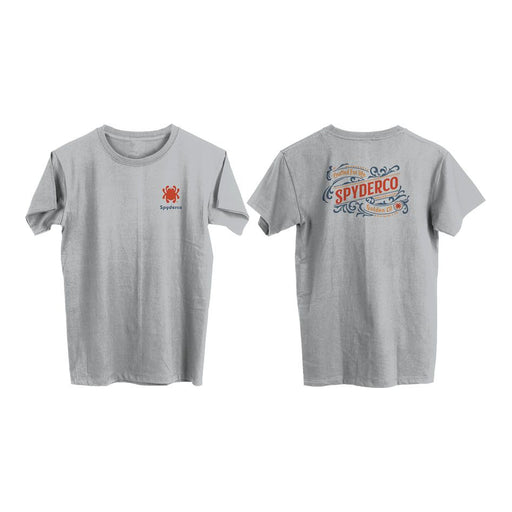 Spyderco Western T-Shirt 2XL Gray