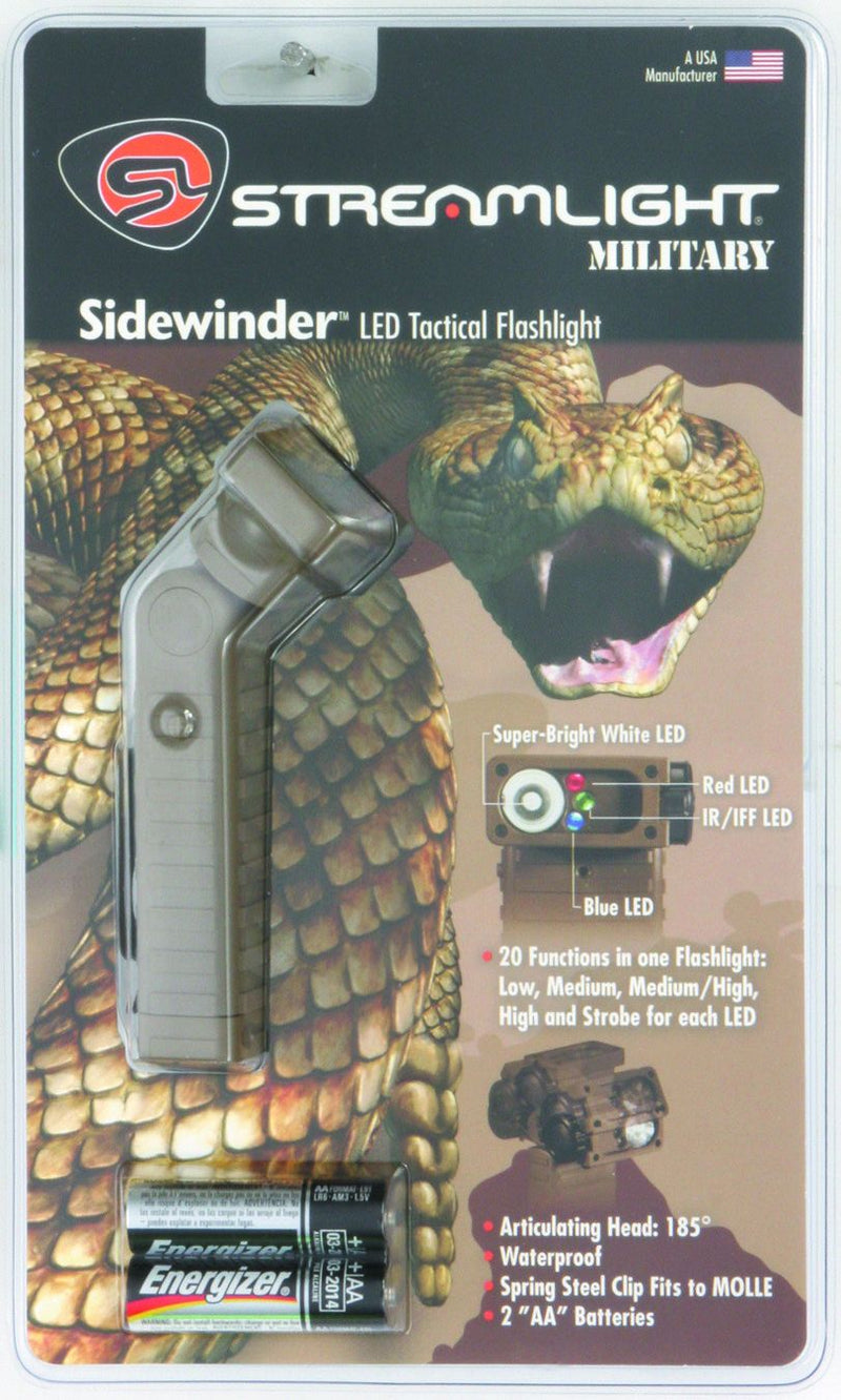 Streamlight Sidewinder LED Tactical Light Flashlight [14000]