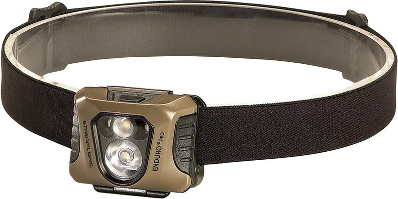 Streamlight Enduro Pro Coyote White/Green AAA Headlamp [61425] - product view 1