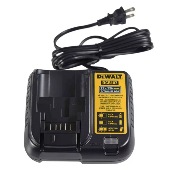 DeWALT Battery charger DCB107 1.25A