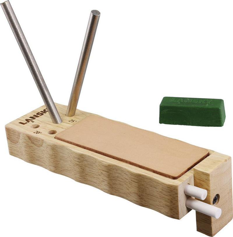 Lansky Turn-Box With Leather Strop [TB2D2CL]