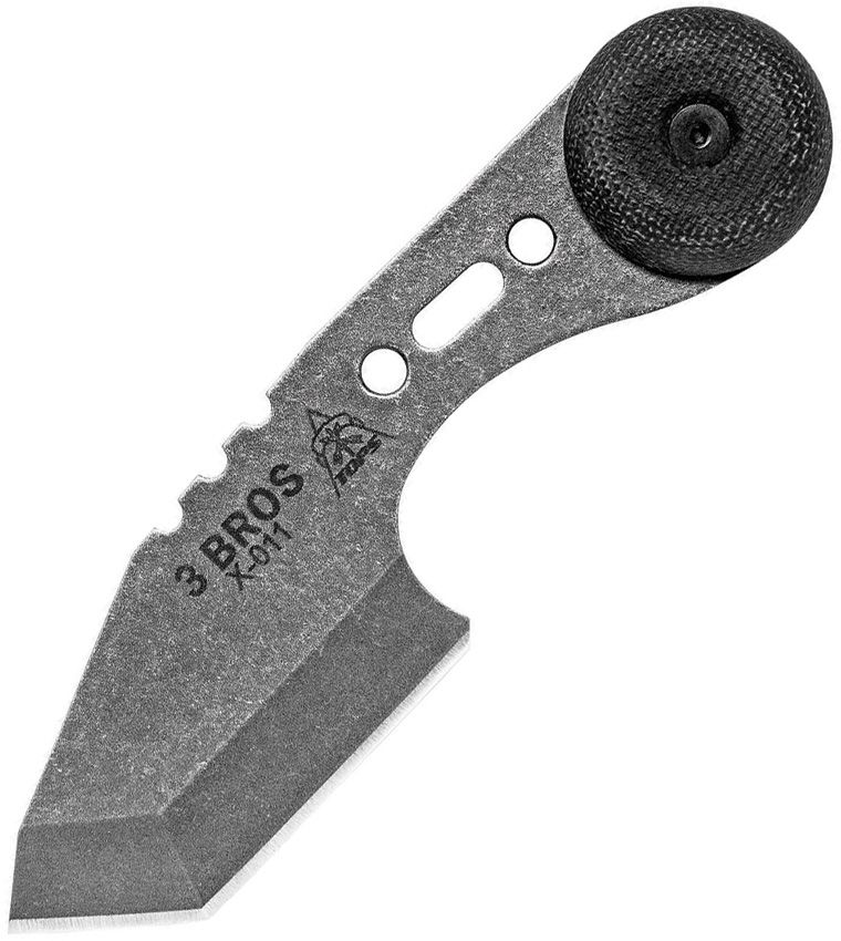 TOPS 3 Bros Neck Knife Tanto [3BR-02]