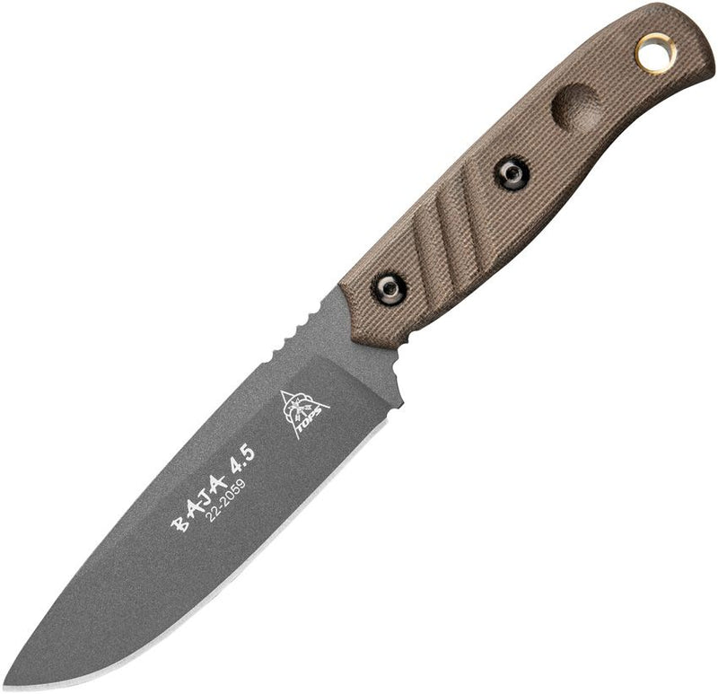 TOPS Baja 4.5 Fixed Blade Green [BAJA4.5-02]