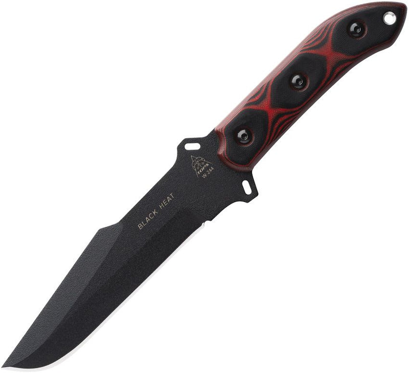 TOPS Black Heat Fixed Blade [BLKHT-01]