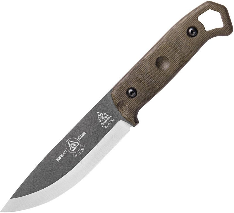 TOPS Brakimo Fixed Blade Green [BRAK02]