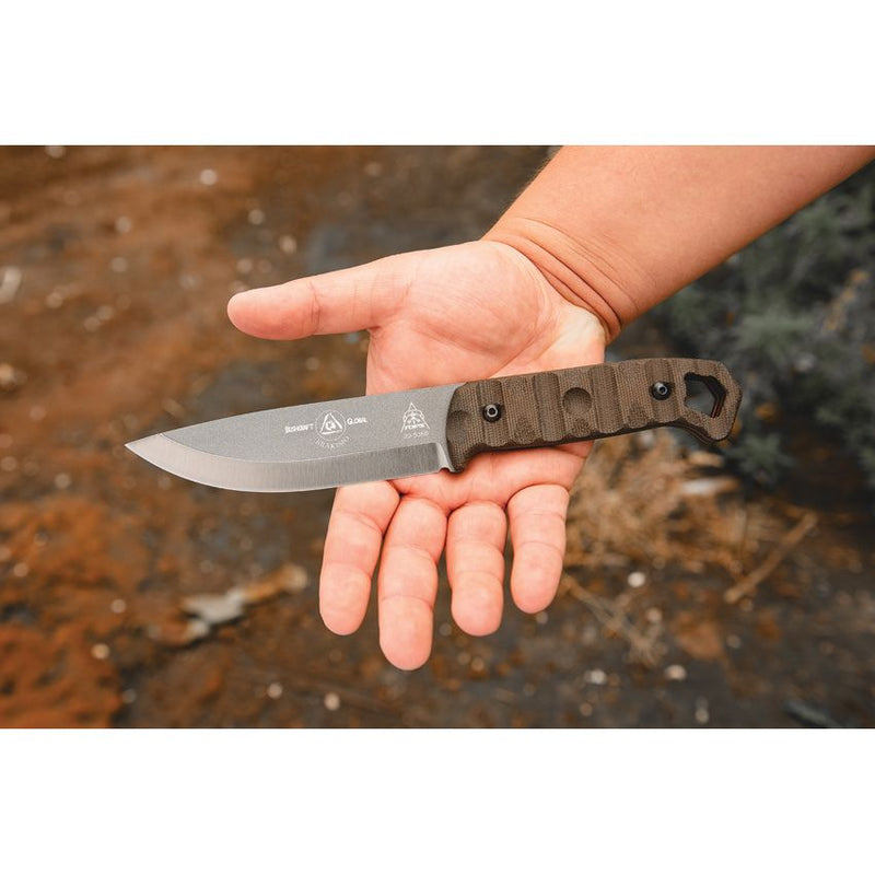 TOPS Brakimo Fixed Blade Tungsten [TPBRAK-02R]