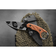 TOPS C.U.T. 4.0 Camo 1095 Tan Micarta Fixed Blade Knife [CUT-40-CAMO] - product view 4