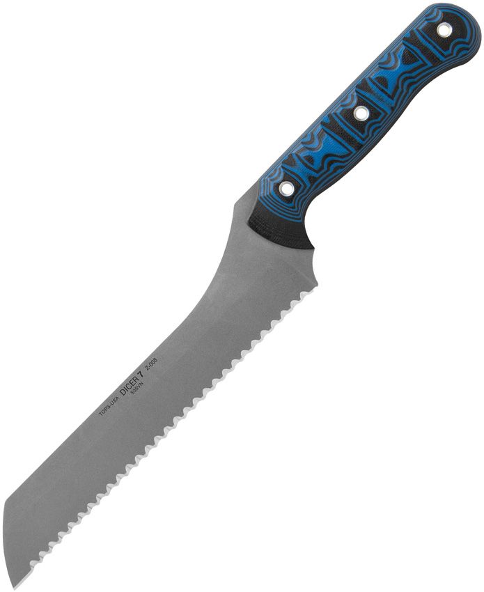 TOPS Dicer 7 Bread Knife [DCR7-01]