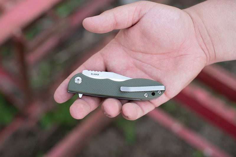 TOPS MSF Linerlock Green Elmax [MSFG-01]