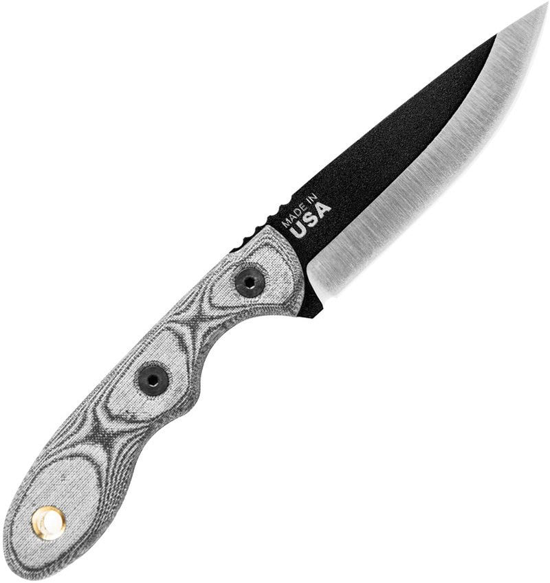 TOPS Mini Scandi Knife Black Linen [MSK-BLM]
