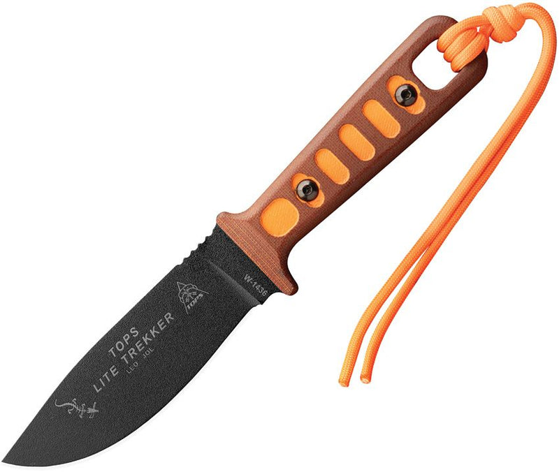 TOPS Lite Trekker Fixed Blade Org [TLT-HO]