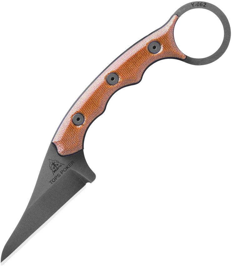 TOPS Poker Fixed Blade [TPKR-03]
