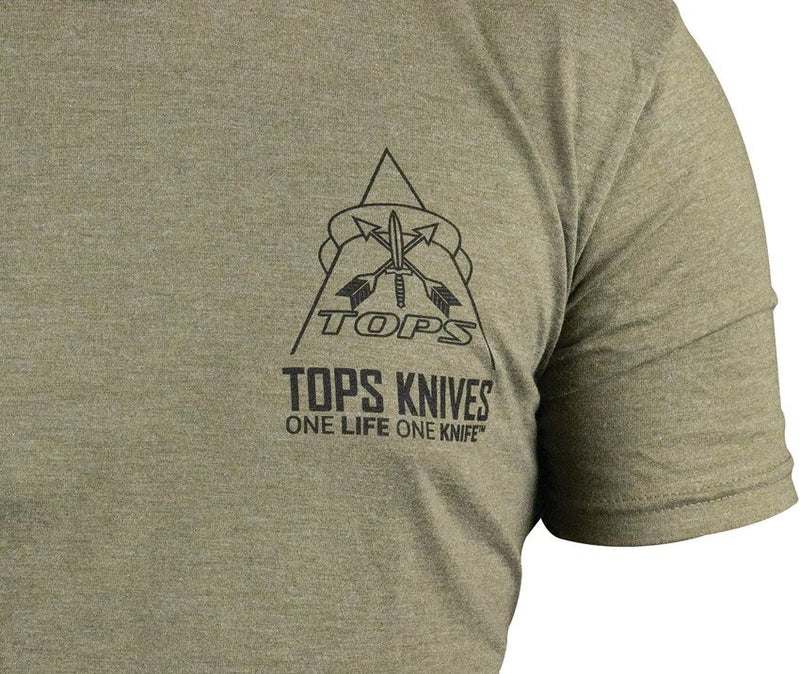 TOPS Operator 7 T-Shirt OD Large [TS-OP7-LARGE]
