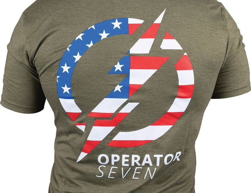 TOPS Operator 7 T-Shirt OD Large [TS-OP7-LARGE]