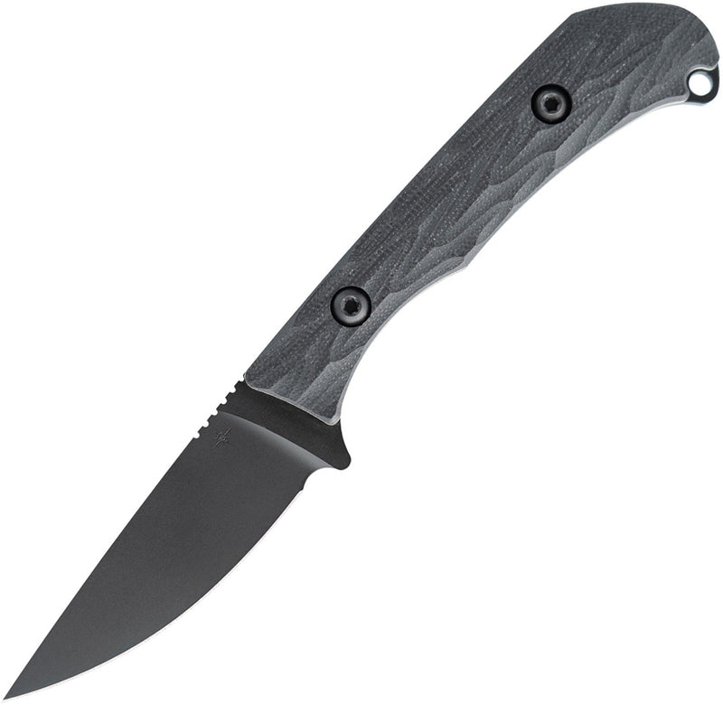 Toor Barrow Fixed Blade Socom Black Knife — CPM MagnaCut [TR08507] — product view 1