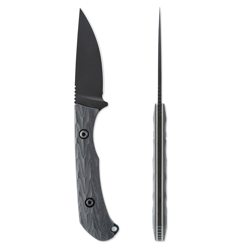 Toor Barrow Fixed Blade Socom Black Knife — CPM MagnaCut [TR08507] — product view 7