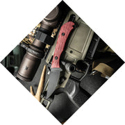 Toor Barrow Fixed Blade Knife / Crimson — CPM MagnaCut / Red [TR08508] — product view 5