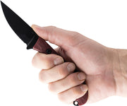Toor Barrow Fixed Blade Knife / Crimson — CPM MagnaCut / Red [TR08508] — product view 6