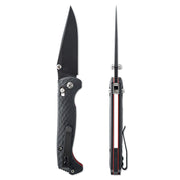 Toor Dropwing Crossbar Lock Black Folding Knife — CPM MagnaCut [TR23841] — product view 4