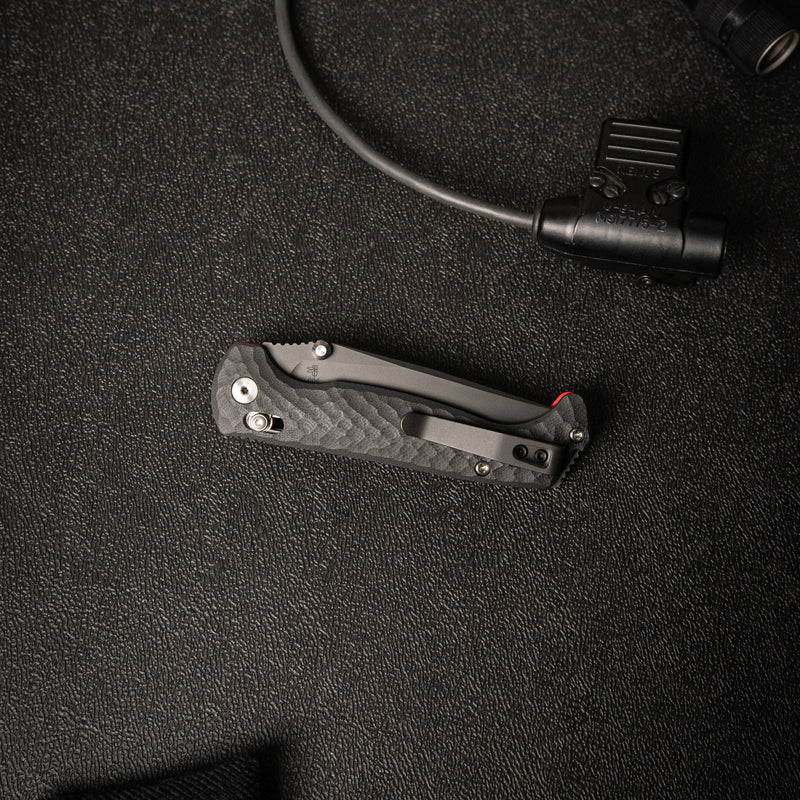 Toor Dropwing Crossbar Lock Black Folding Knife — CPM MagnaCut [TR23841] — product view 5