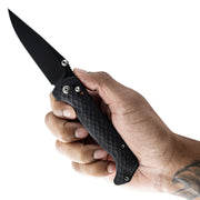 Toor Dropwing Crossbar Lock Black Folding Knife — CPM MagnaCut [TR23841] — product view 7