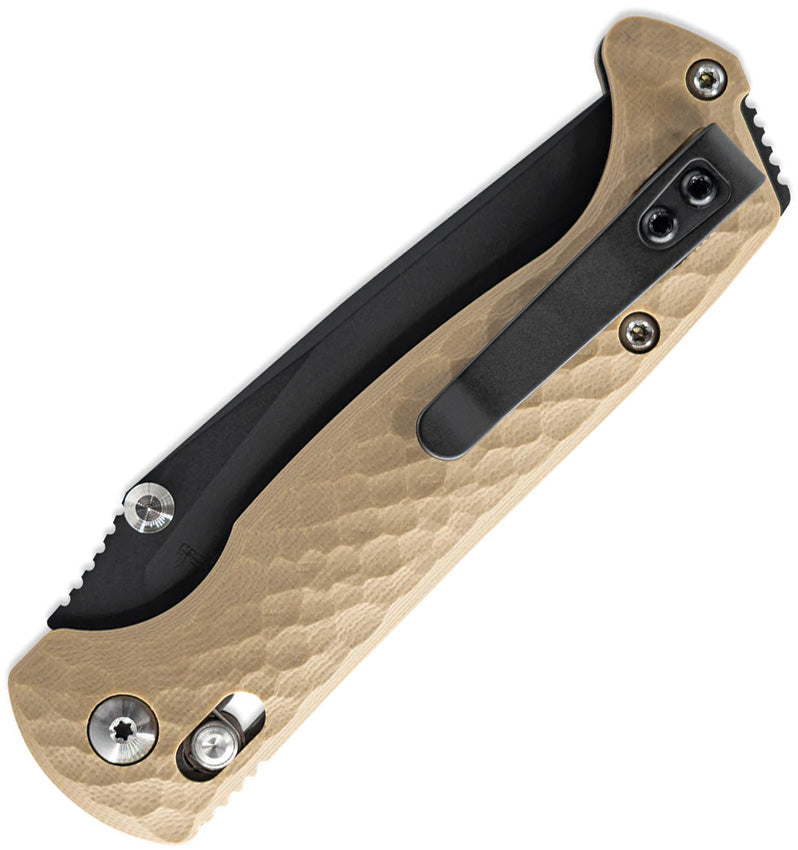 Toor Dropwing Crossbar Lock Tan Folding Knife — CPM MagnaCut / Brown [TR23842] — product view 2