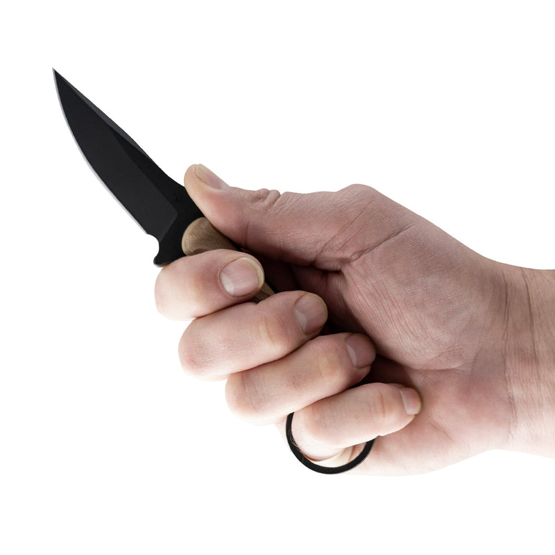 Toor Jank Shank S Fixed Blade Knife / FDE — CPM-M4 [TR23847] — product view 6