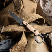 Toor Jank Shank S Fixed Blade Knife / FDE — CPM-M4 [TR23847] — product view 7
