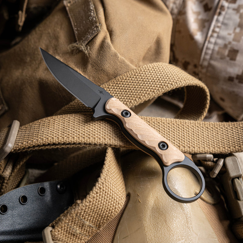 Toor Jank Shank S Fixed Blade Knife / FDE — CPM-M4 [TR23847] — product view 7
