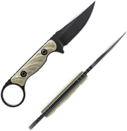 Toor Jank Shank S Fixed Blade Knife / RG — CPM-M4 [TR23848] — product view 3