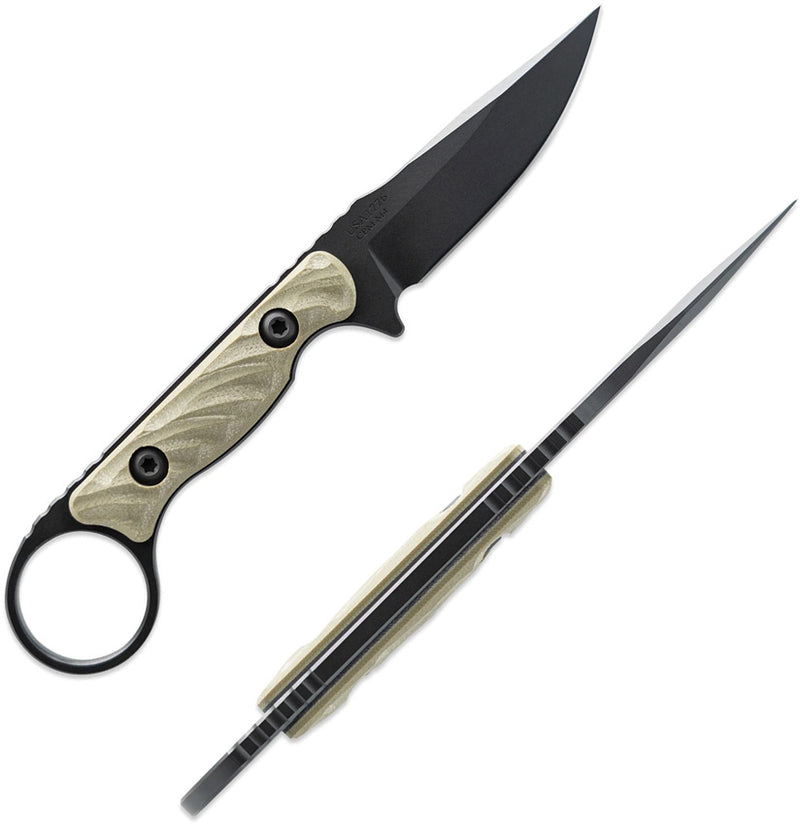 Toor Jank Shank S Fixed Blade Knife / RG — CPM-M4 [TR23848] — product view 3