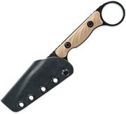 Toor Jank Shank W Fixed Blade Knife / FDE — CPM-M4 [TR23849] — product view 2