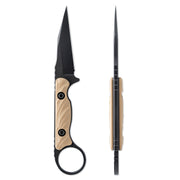 Toor Jank Shank W Fixed Blade Knife / FDE — CPM-M4 [TR23849] — product view 3