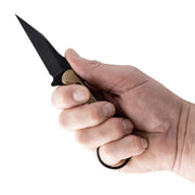 Toor Jank Shank W Fixed Blade Knife / FDE — CPM-M4 [TR23849] — product view 4