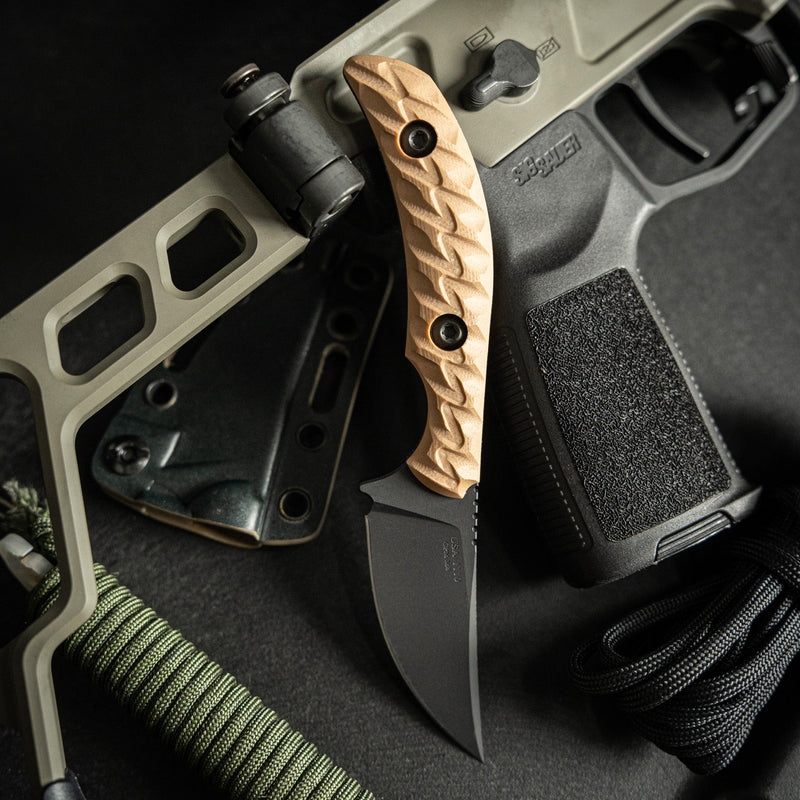 Toor STR S Shifter Fixed Blade Knife / FDE — CPM-M4 [TR23851] — product view 7