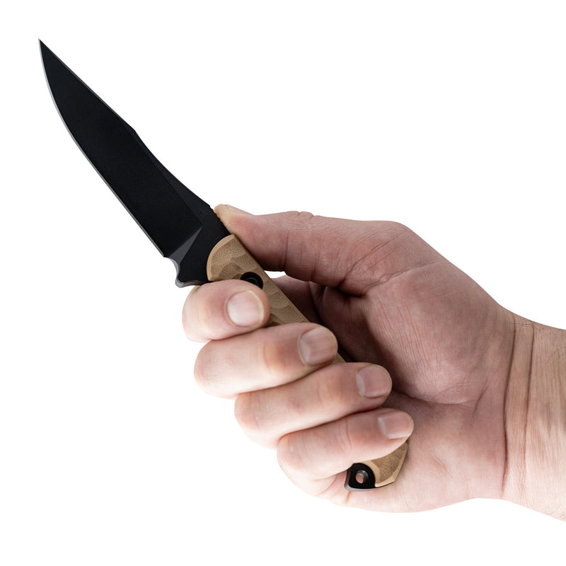 Toor Krypteia S Fixed Blade Knife / FDE — CPM-M4 [TR23855] — product view 5