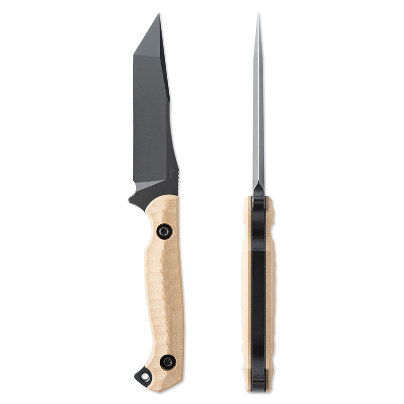 Toor KRYPTEIA T Fixed Blade Knife / FDE — CPM-M4 [TR23857] — product view 5