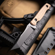 Toor KRYPTEIA T Fixed Blade Knife / FDE — CPM-M4 [TR23857] — product view 7