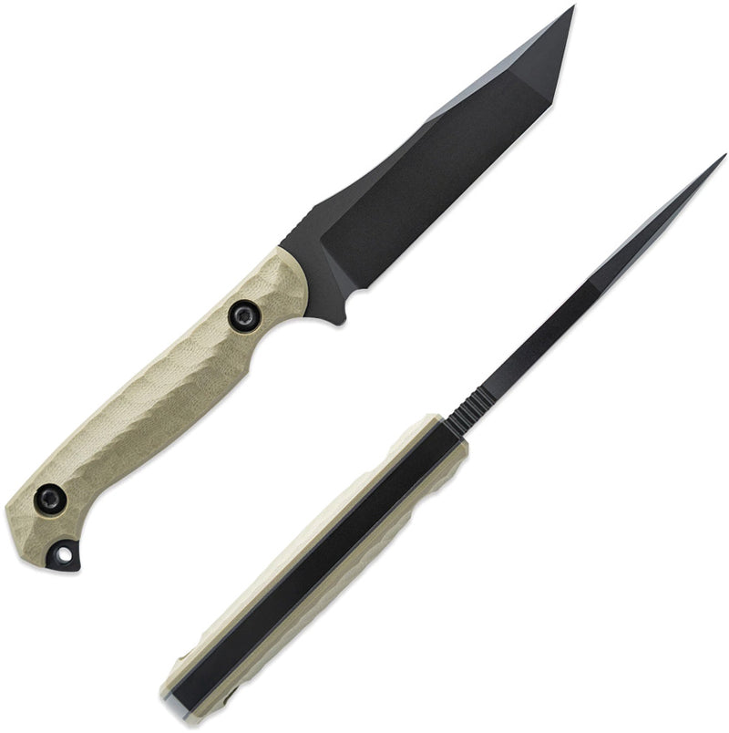 Toor KRYPTEIA T Fixed Blade Knife / RG — CPM-M4 [TR23858] — product view 3
