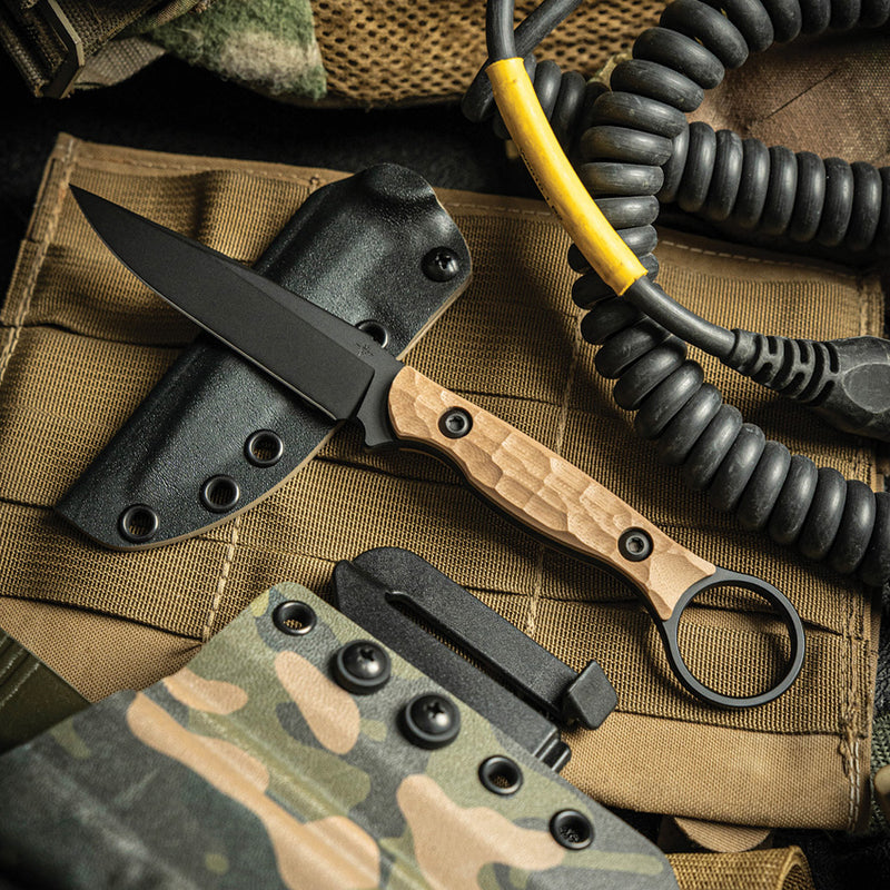 Toor Serpent S Fixed Blade Knife / FDE — CPM-M4 [TR23859] — product view 2