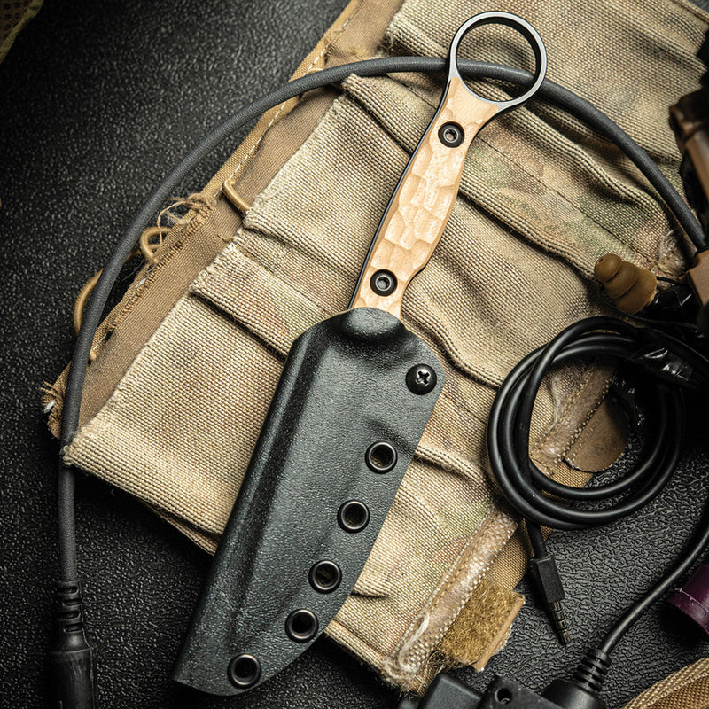 Toor Serpent S Fixed Blade Knife / FDE — CPM-M4 [TR23859] — product view 3