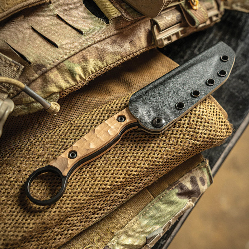 Toor Serpent T Fixed Blade Knife / FDE — CPM-M4 [TR23861] — product view 3