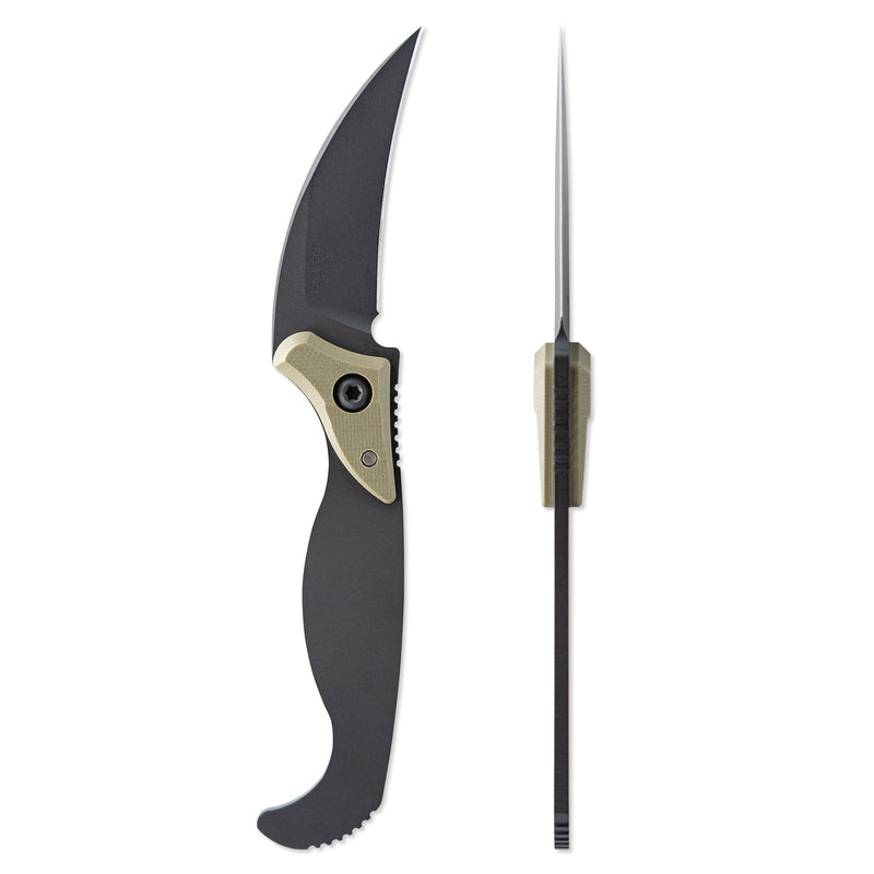 Toor Pincer Fixed Blade Knife / Ranger — 154CM / Black [TR23869] — product view 7