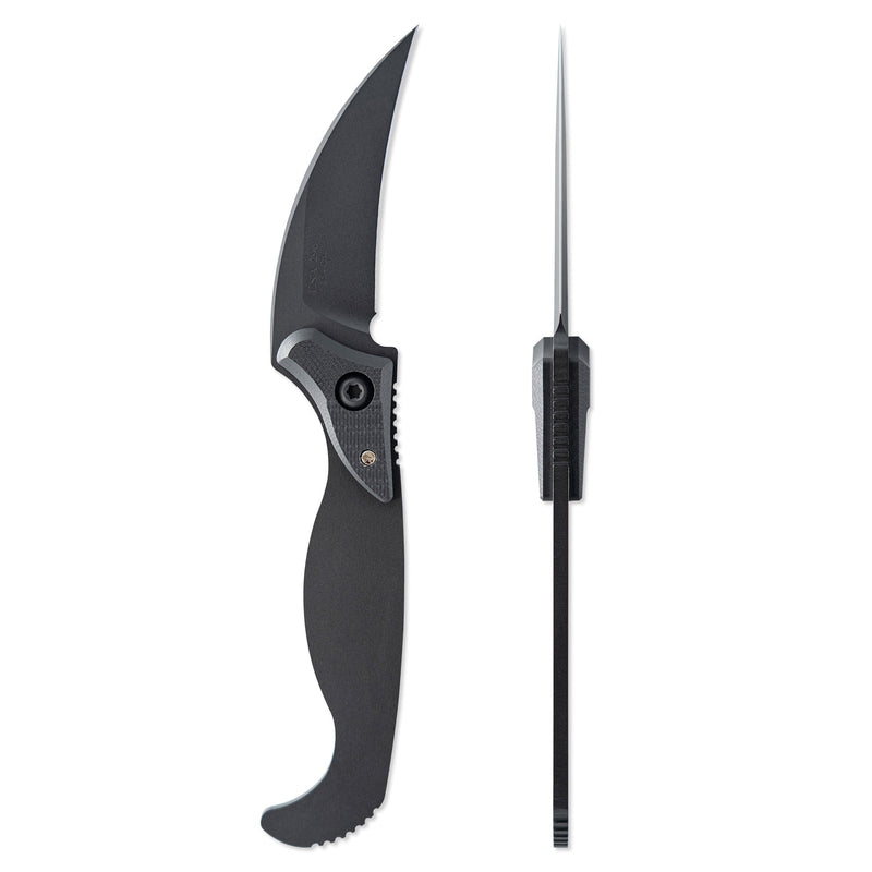Toor Pincer Fixed Blade Knife / Socom — 154CM / Black [TR23870] — product view 7