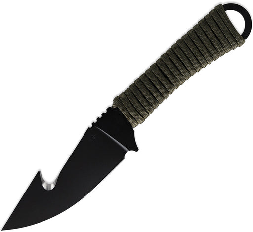 Toor Merlin Gut Hook Woodland Fixed Blade Knife — CPM-154 [TR33806] — product view 1